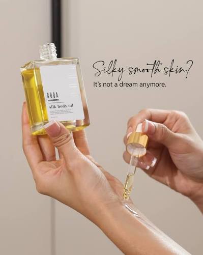Olio Corpo Effetto Seta: Elimina Pelle Secca, Ruvida e Spenta